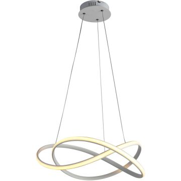 Italux Rumio PND-23917-WH Lampă cu pendul 1x40W/LED 3000K/4000K/6000K 3400lm IP20