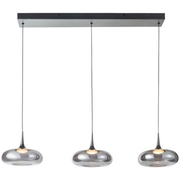 Italux Tenele PND-24028-3B-SILV Lampă cu pendul 3x21W/LED 3000K 1300lm IP20