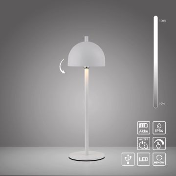 Paul Neuhaus BELLIS 19244-16 Lampă de masă 1x2,5W/LED 3000k 210lm ip54