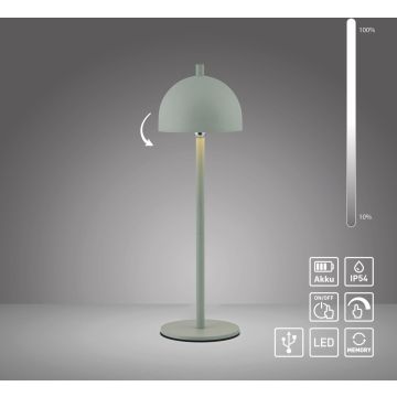 Paul Neuhaus BELLIS 19244-43 Lampă de masă 1x2,5W/LED 3000k 210lm ip54