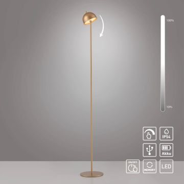 Paul Neuhaus BELLIS 19245-12 Lampă de podea 1x2,5W/LED 3000k 240lm ip54