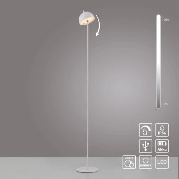 Paul Neuhaus BELLIS 19245-16 Lampă de podea 1x2,5W/LED 3000k 240lm ip54