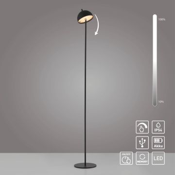 Paul Neuhaus BELLIS 19245-18 Lampă de podea 1x2,5W/LED 3000k 200lm ip54