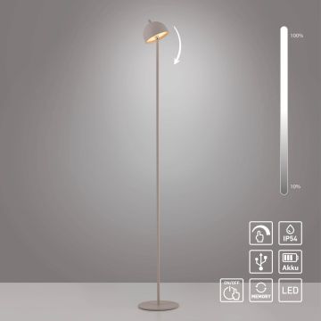 Paul Neuhaus BELLIS 19245-39 Lampă de podea 1x2,5W/LED 3000k 240lm ip54