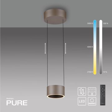 Paul Neuhaus PURE CLIPSE 2471-97 Lampă cu pendul 2x5W/LED 2200-5000k 250lm ip20
