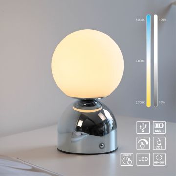 Paul Neuhaus RUDI 19218-17 Lampă de masă 1x1,2W/LED 3000-6000k 90lm ip20