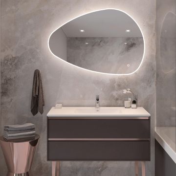 Zambelis MIRROR WITH LED 25385 Oglinzi 18W/led 3000-4000K 1585-1740lm IP44