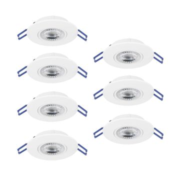 Eglo GEDREZ 300186 downlight wpuszczany 7x4.9W/LED 3640lm 2700K, 4000K, 6500K IP20