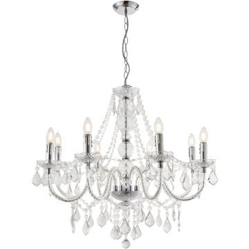 Endon CLARENCE 308-8CL Candelabru 8x60W/E14 IP20