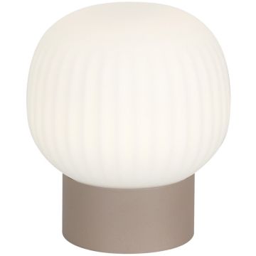 Italux Montes TB-02217-1-BRO Lampă de masă 1x6W/LED 3000K/4000K/6000K 650lm IP20