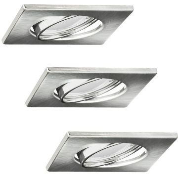 Polux OLIN 305855 Lumină îngropată deasupra plafonului 1x3,5W/GU10 3000K 250LM IP20