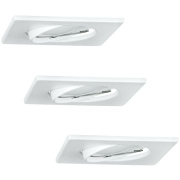 Polux OLIN 305862 Lumină îngropată deasupra plafonului 1x3,5W/GU10 3000K 250LM IP20