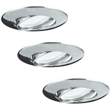 Polux OLIN 306197 Lumină îngropată deasupra plafonului 1x3,5W/GU10 3000K 250LM IP20