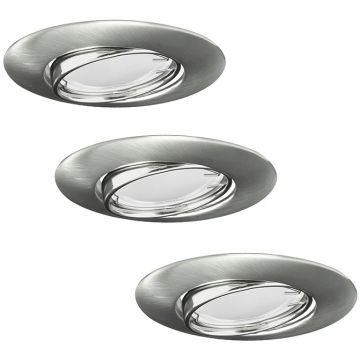 Polux OLIN 306203 Lumină îngropată deasupra plafonului 1x3,5W/GU10 3000K 250LM IP20