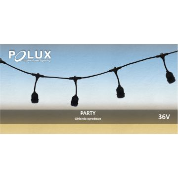 Polux PARTY 308788 Gîrlă 10x0,5W/E27 IP44