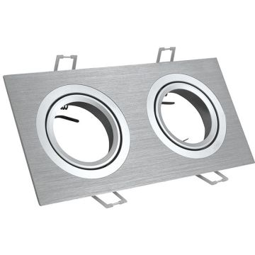 Polux SOUTH 302151 Lumină îngropată deasupra plafonului 2x8W/GU10 IP20