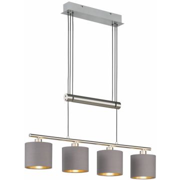 Trio GARDA 305400441 Lampă cu pendul 4x28w/e14 ip20