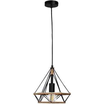 Polux BROXTON 314529 Lampă cu pendul 1x20W LED/E27 IP20