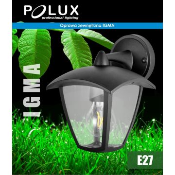 Polux IGMA 311870 Aplique de perete 1x12W/E27 IP44