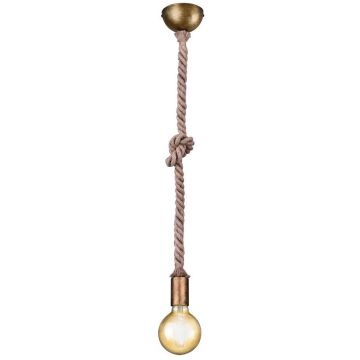 Trio ROPE 310100104 Lampă cu pendul 1x60w/e27 ip20