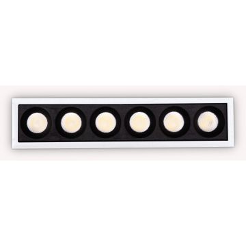 Ideal Lux LIKA 327501 Lampă de tavan montată încastrat 1x10W/LED 3000K ip20