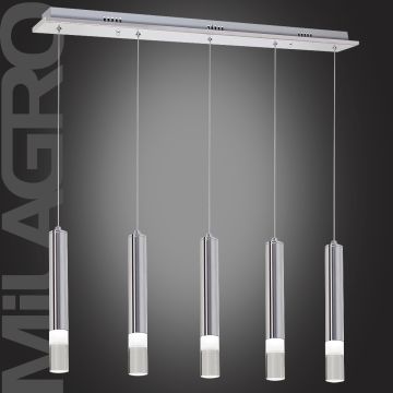 Milagro ICE ML323 Lampă cu pendul 5x5W/LED 1750LM