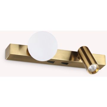 Ideal Lux BINOMIO 336671 Aplique de perete 2x6W/LED ip20