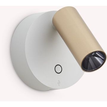 Ideal Lux ELF 347493 Aplique de perete 1x3W/LED ip20