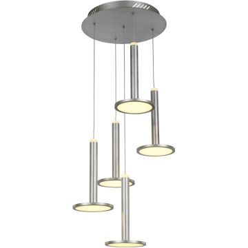 Italux Oliver MD17033012-5A S.NICK Lampă cu pendul 5x60W/LED 3000K 3360lm IP20