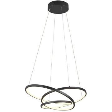 Trio DARVIN 349110132 Lampă cu pendul 1x34w/led 2300+3000+4000k 4500lm ip20