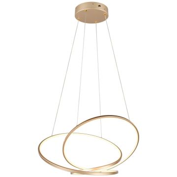 Trio DARVIN 349119179 Lampă cu pendul 1x52w/led 2300+3000+4000k 6700lm ip20