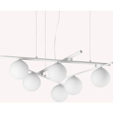 Ideal Lux ATLAS 352053 Lampă cu pendul 6x4W/G9 ip20