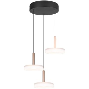 Trio CELESTE 354930365 Lampă cu pendul 3x7w/led 3000k 750lm ip20