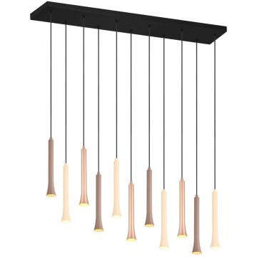 Trio FIATO 352011117 Lampă cu pendul 11x3w/led 2300+3000+4000k 1400lm ip20