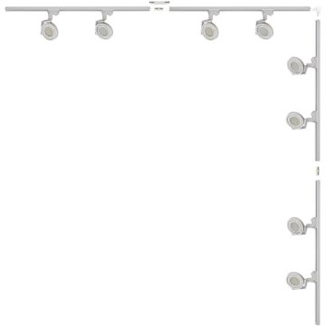 Zuma Line ZESTAW SZYNOPRZEWODY 3591 Șină de iluminat 8x15W/GU10_ES111 ip20