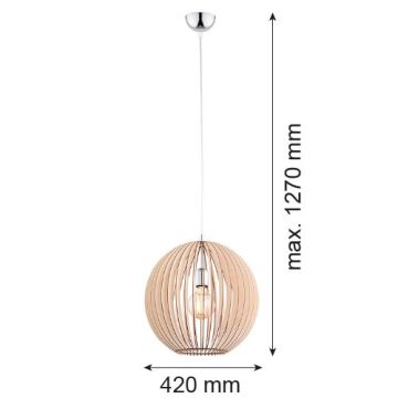 Argon PORTORYKO 3672 Lampă cu pendul 1x15W/E27 IP20