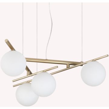 Ideal Lux ATLAS 365107 Lampă cu pendul 4x4W/G9 ip20