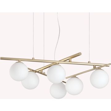 Ideal Lux ATLAS 365121 Lampă cu pendul 6x4W/G9 ip20