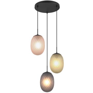 Trio FACETTE 364230317 Lampă cu pendul 3x25w/e27 ip20