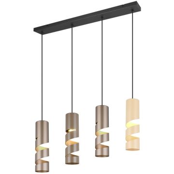 Trio STREAM 364000417 Lampă cu pendul 4x10w/gu10 ip20