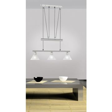 Trio STAMINA 3751031-07 Lampă cu pendul 3x40w/e14 ip20