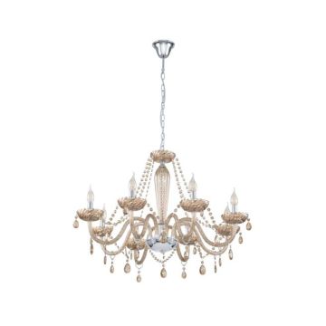 Eglo BASILANO 39093 Candelabru 8x40W/E14