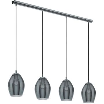 Eglo ESTANYS 39566 Lampă cu pendul 4x60W/E27 IP20