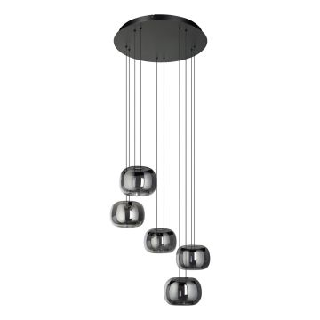Eglo HORTUNAS 390434 lampa wisząca 5x5.8W/LED  3000K IP20