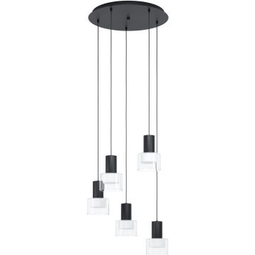 Eglo MOLINEROS 39727 Lampă cu pendul 5x5W/GU10/LED 3000K 400LM IP20