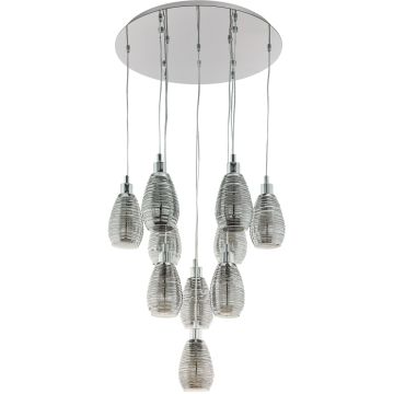 Eglo SIRACUSA 39506 Lampă cu pendul 10x60W/E27 IP20