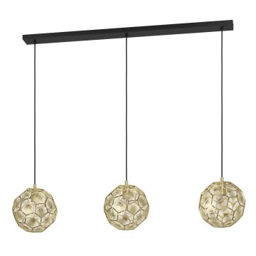 Eglo SKOURA 39757 Lampă cu pendul 3x60W/E27 IP20