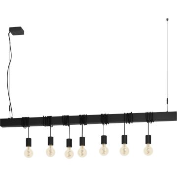 Eglo TOWNSHEND-B 39938 Lampă cu pendul 7X40W/E27 IP20