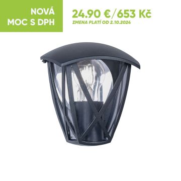 Prezent SPLIT 39032 Aplique de perete 1x40W/E27 IP44