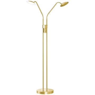 Fischer&Honsel Tallri 40522 Lampă de podea 2x7,5w/led 2700k-3350k-4000k 1760lm ip20
